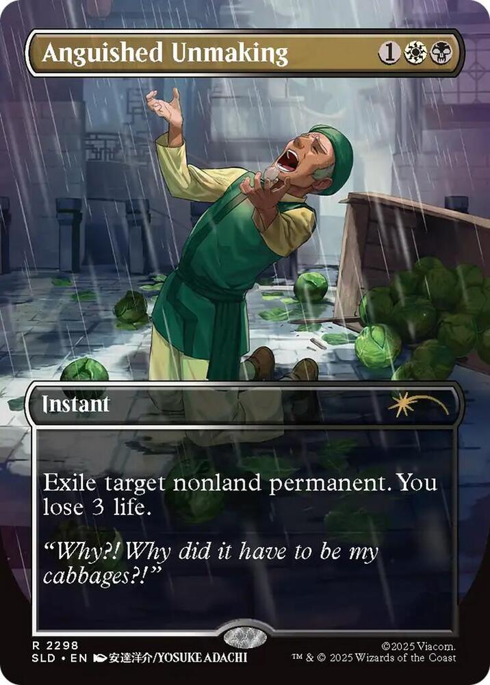 Anguished Unmaking 2298 card from Secret Lair Drop Series