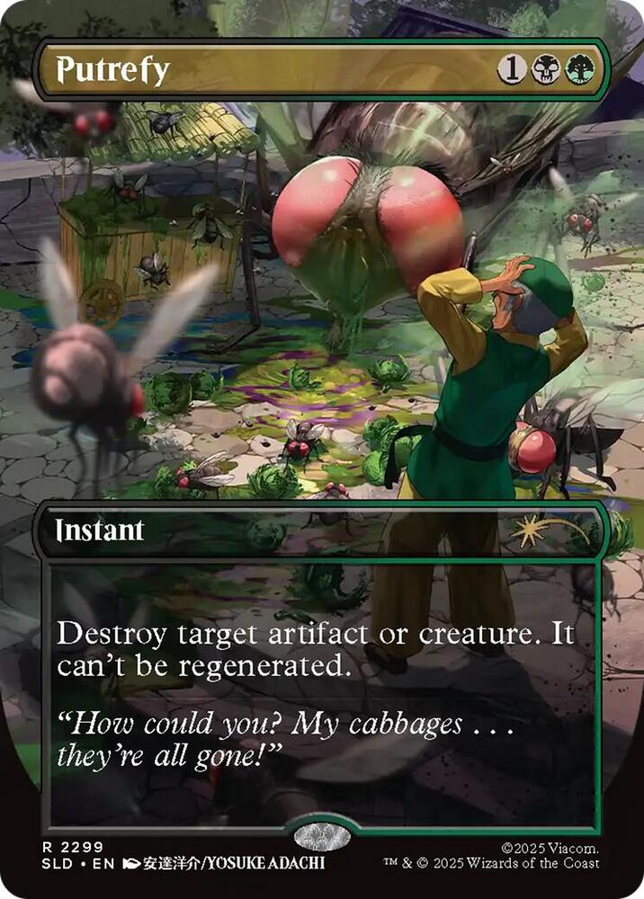 Putrefy 2299 card from Secret Lair Drop Series