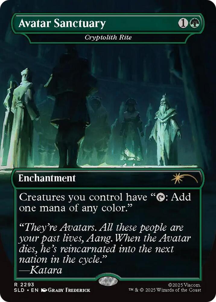 Avatar Sanctuary - Cryptolith Rite 2293 card from Secret Lair Drop Series