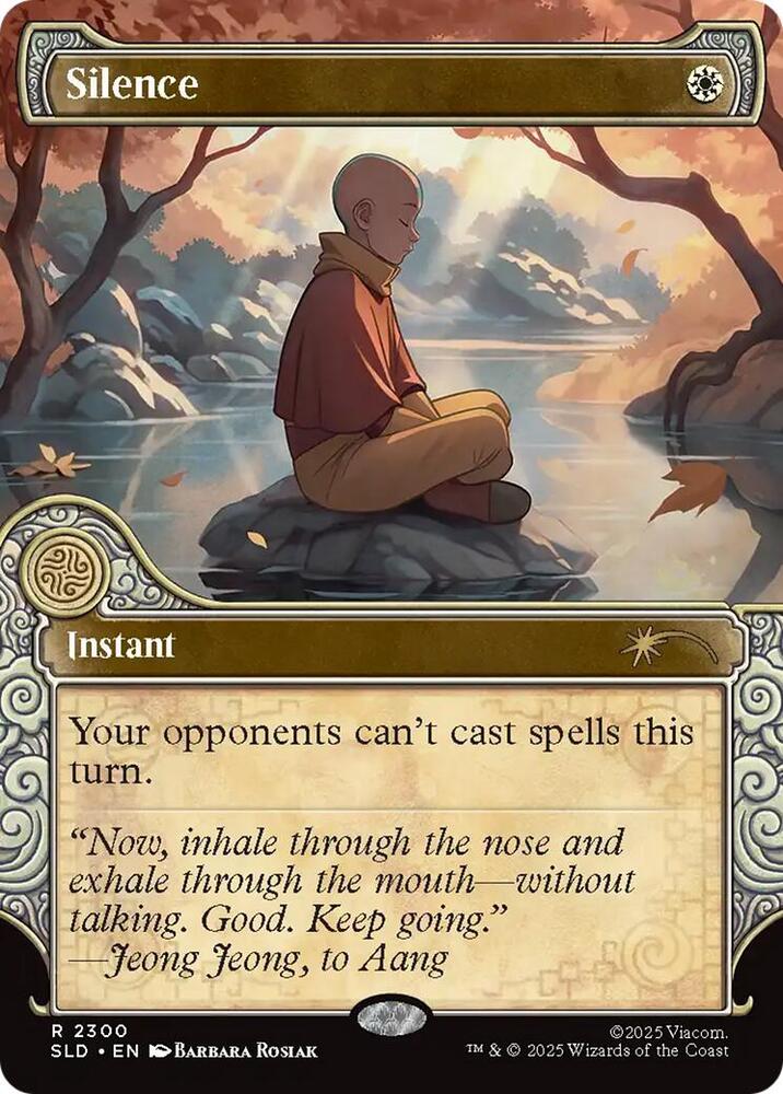Silence 2300 card from Secret Lair Drop Series
