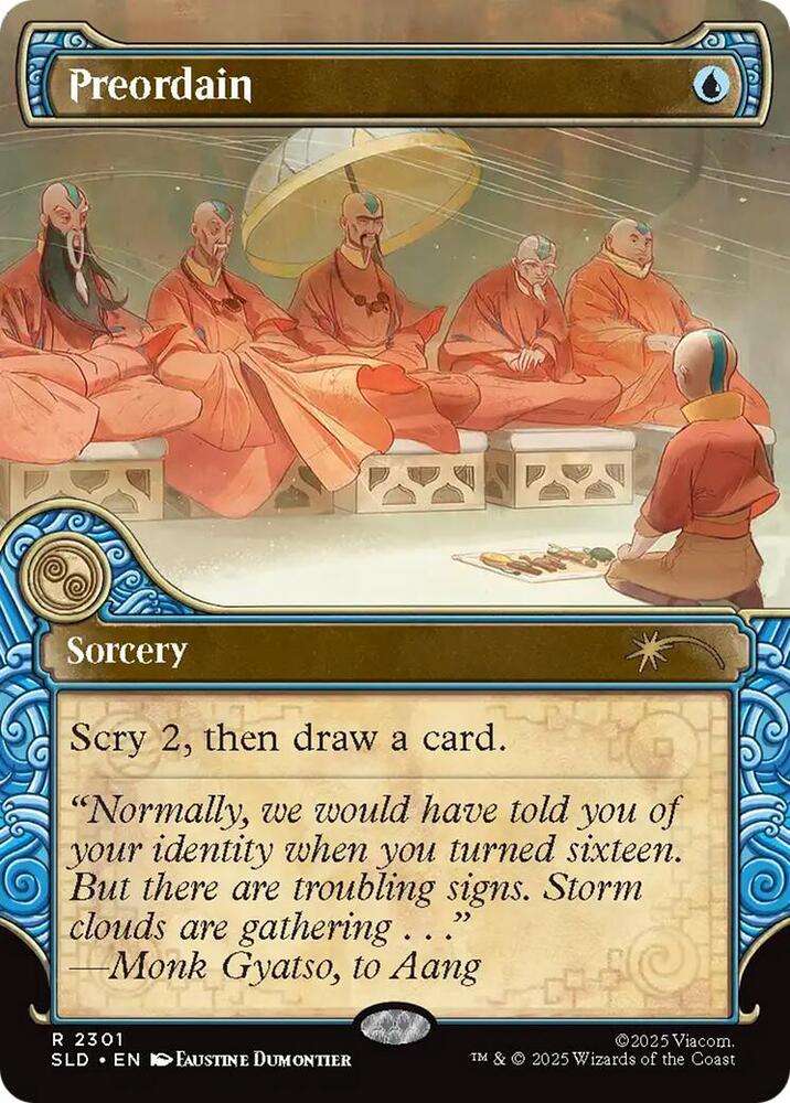 Preordain 2301 card from Secret Lair Drop Series