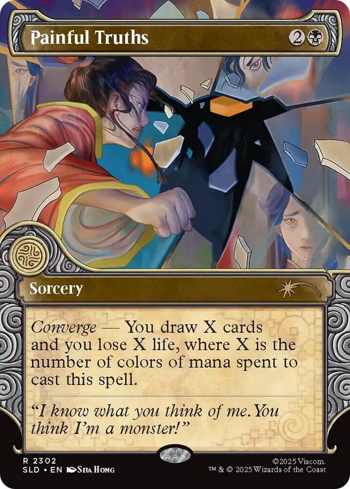 Painful Truths 2302 card from Secret Lair Drop Series
