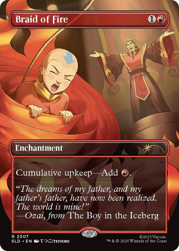 Braid of Fire 2307 card from Secret Lair Drop Series