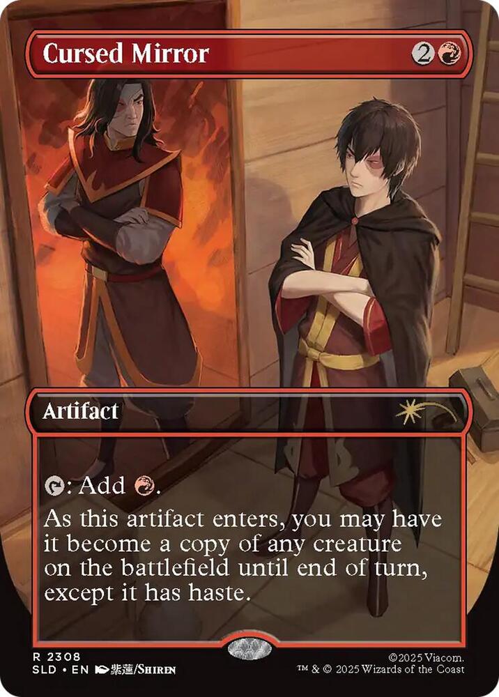 Cursed Mirror 2308 card from Secret Lair Drop Series