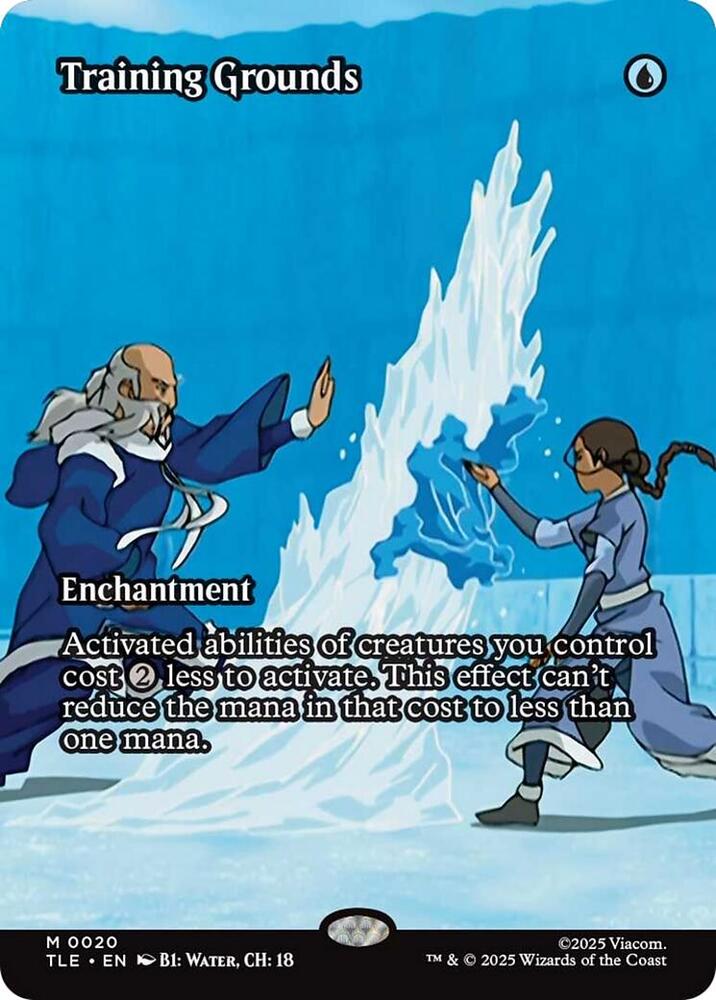 Training Grounds (Borderless) 20 card from Avatar: The Last Airbender: Eternal-Legal