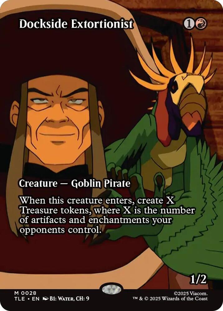 Dockside Extortionist (Borderless) 28 card from Avatar: The Last Airbender: Eternal-Legal