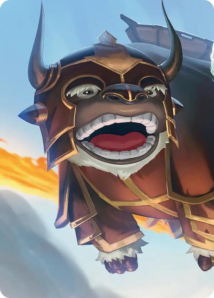 Appa, the Vigilant Art Card card from Art Series: Avatar: The Last Airbender
