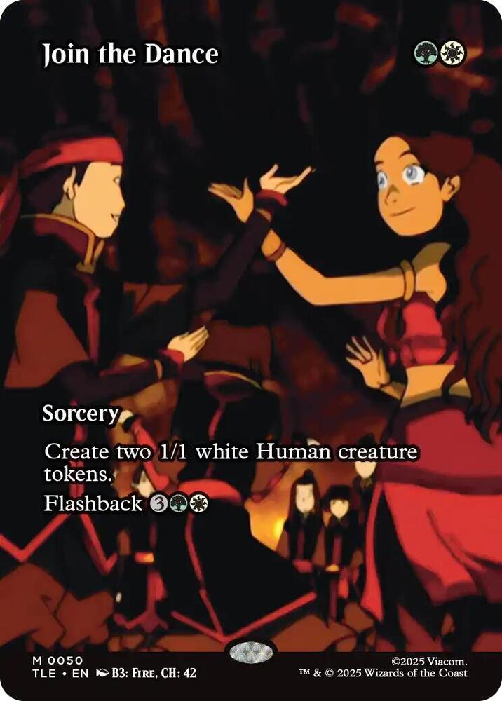 Join the Dance (Borderless) 50 card from Avatar: The Last Airbender: Eternal-Legal