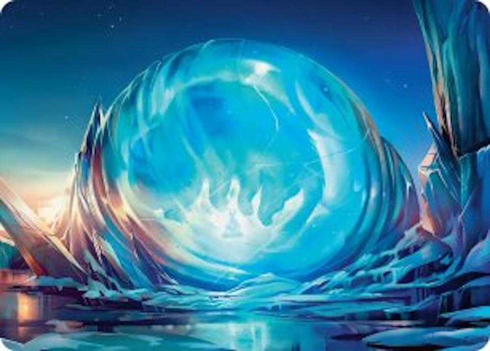 Aang's Iceberg Art Card 2 card from Art Series: Avatar: The Last Airbender
