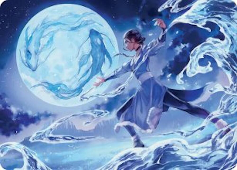 Waterbender Ascension Art Card 6 card from Art Series: Avatar: The Last Airbender