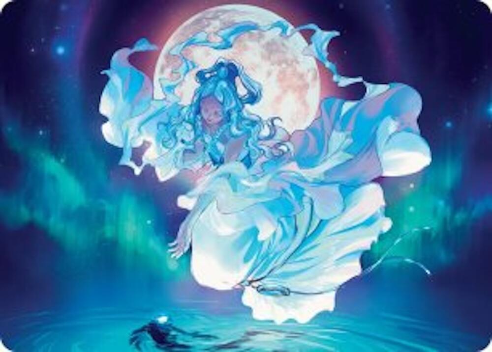 Yue, the Moon Spirit Art Card 7 card from Art Series: Avatar: The Last Airbender