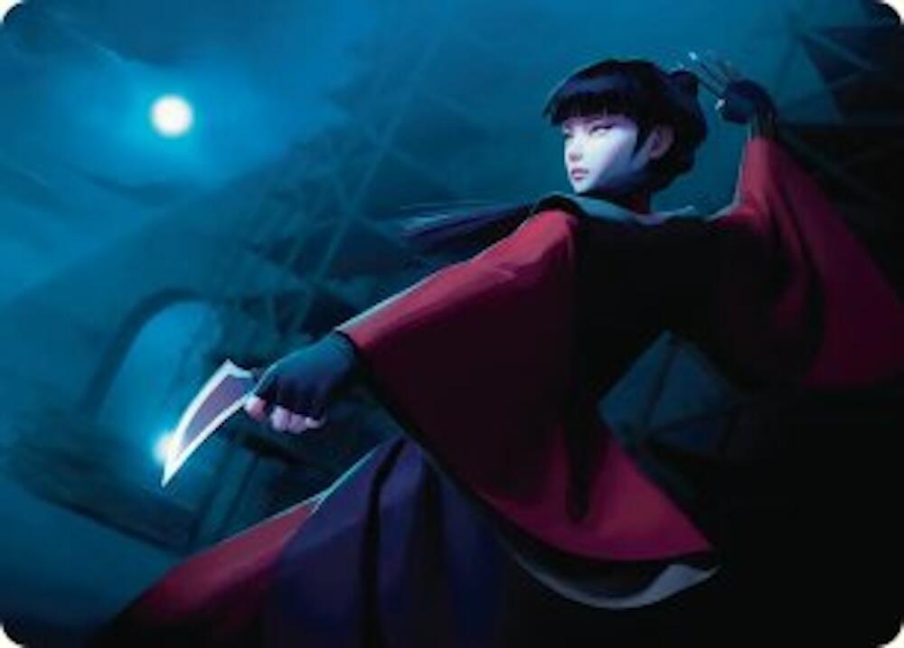 Mai, Jaded Edge Art Card 10 card from Art Series: Avatar: The Last Airbender