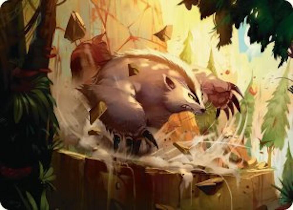 Badgermole Art Card 12 card from Art Series: Avatar: The Last Airbender