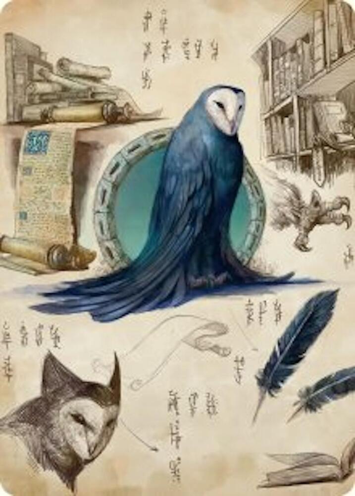 Wan Shi Tong, Librarian Art Card 33 card from Art Series: Avatar: The Last Airbender