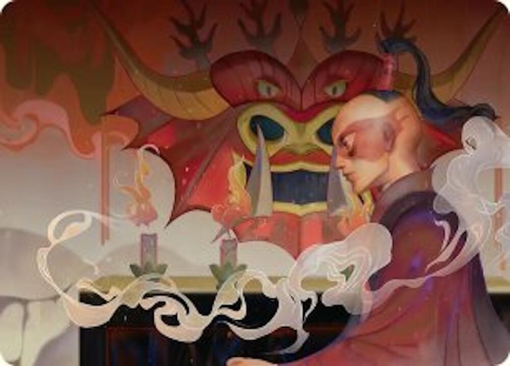Obsessive Pursuit Art Card 42 card from Art Series: Avatar: The Last Airbender