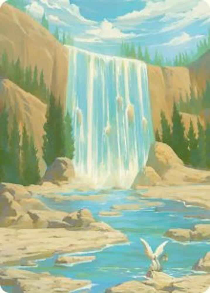 Island Art Card 51 card from Art Series: Avatar: The Last Airbender