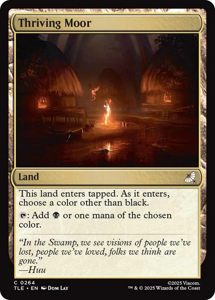 Thriving Moor 264 card from Avatar: The Last Airbender: Eternal-Legal