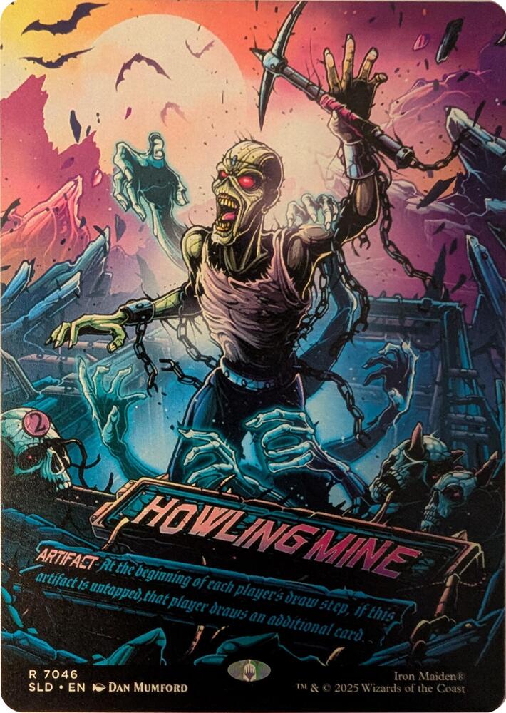 Howling Mine 7046 card from Secret Lair Drop Series