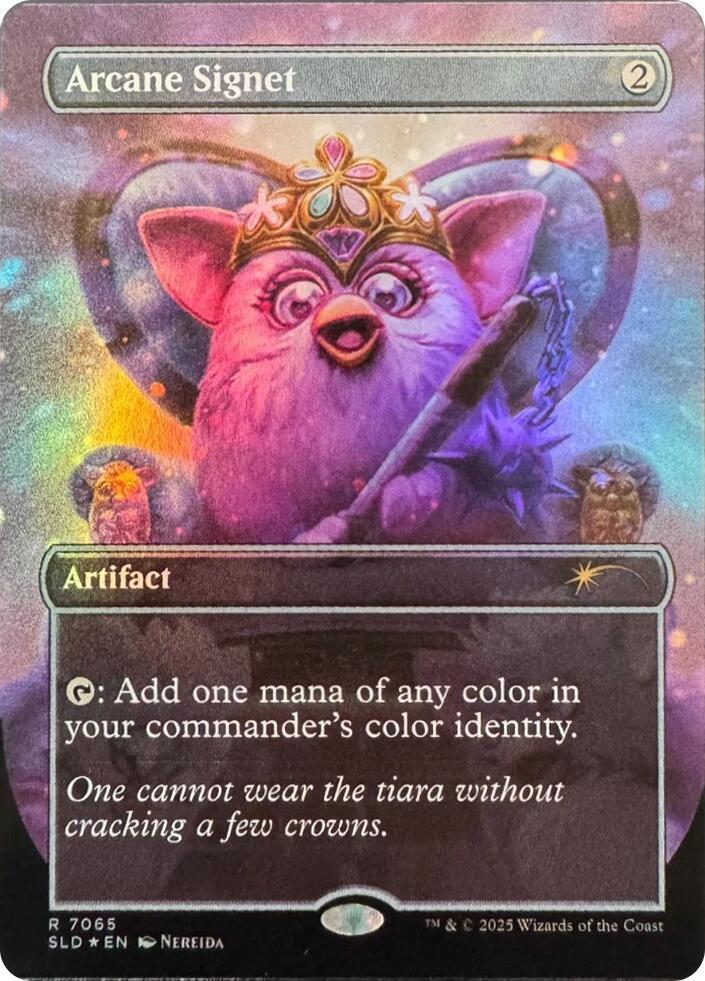 Arcane Signet (Rainbow Foil) 7065 card from Secret Lair Drop Series