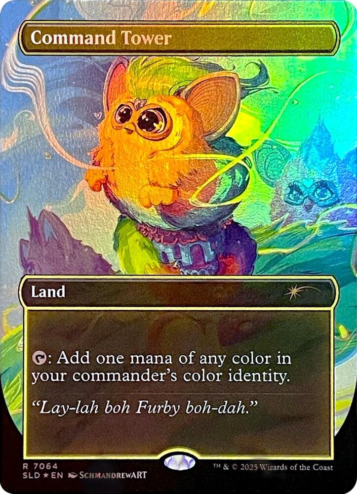 Command Tower (Rainbow Foil) 7064 card from Secret Lair Drop Series
