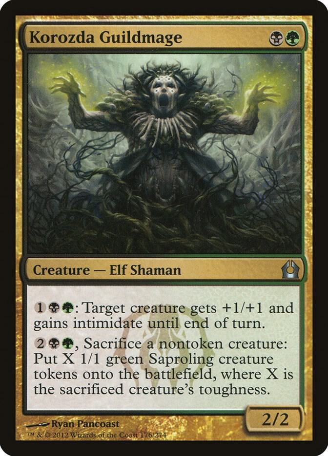 Korozda Guildmage 176 card from Return to Ravnica
