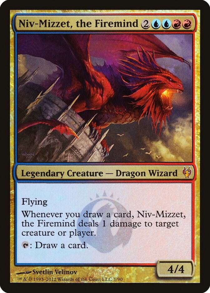 Niv-Mizzet, the Firemind 1 card from Duel Decks: Izzet vs. Golgari