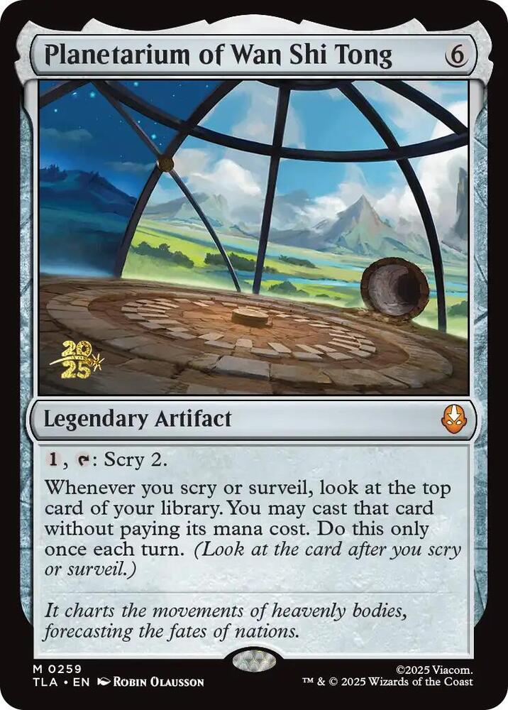 Planetarium of Wan Shi Tong 259 card from Prerelease Cards