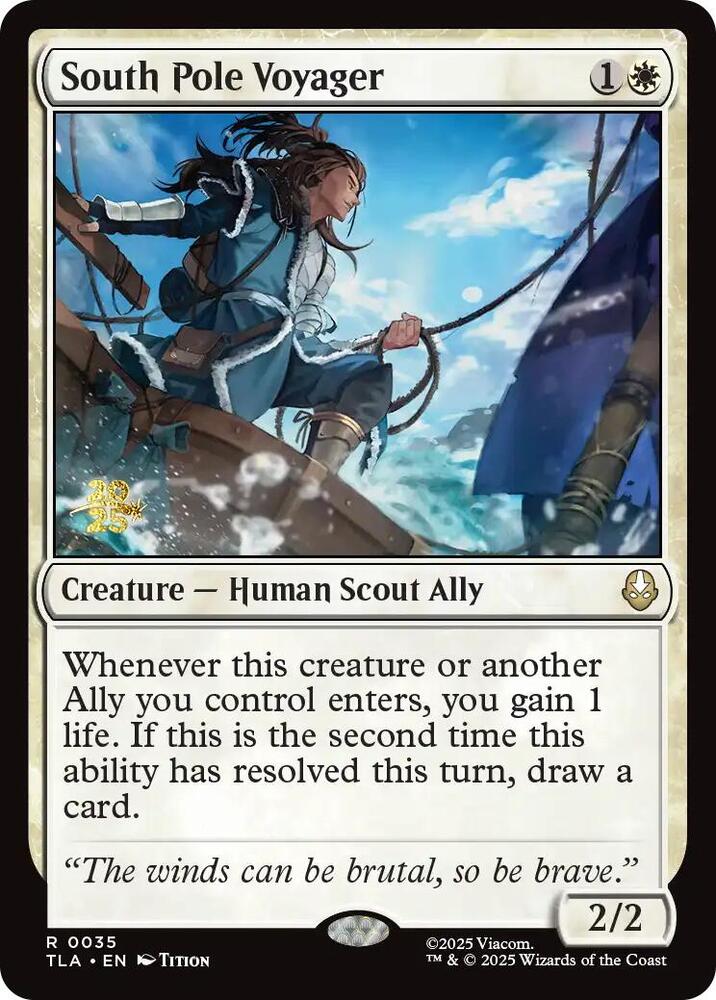 South Pole Voyager 35 card from Prerelease Cards