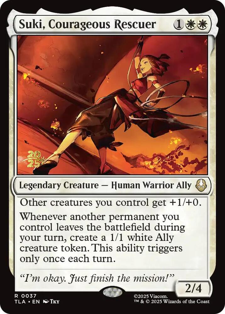 Suki, Courageous Rescuer 37 card from Prerelease Cards