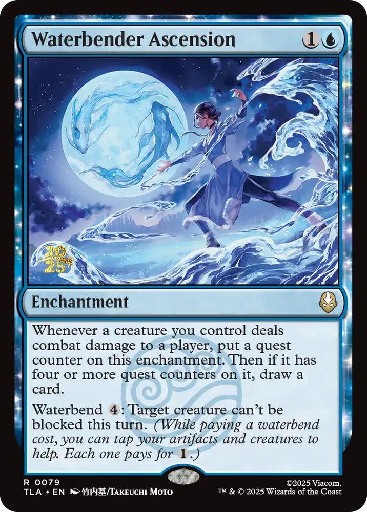 Waterbender Ascension 79 card from Prerelease Cards