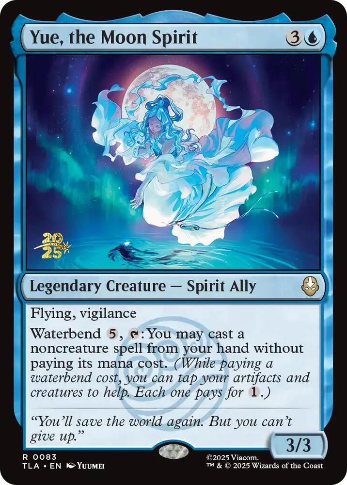 Yue, the Moon Spirit 83 card from Prerelease Cards