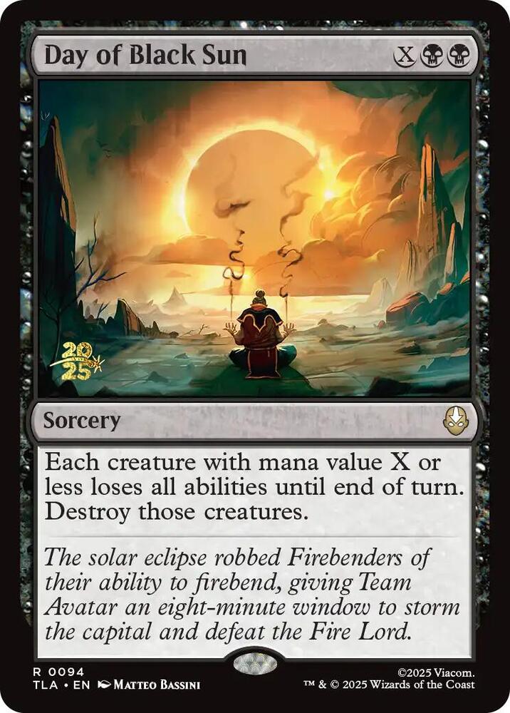 Day of Black Sun 94 card from Prerelease Cards
