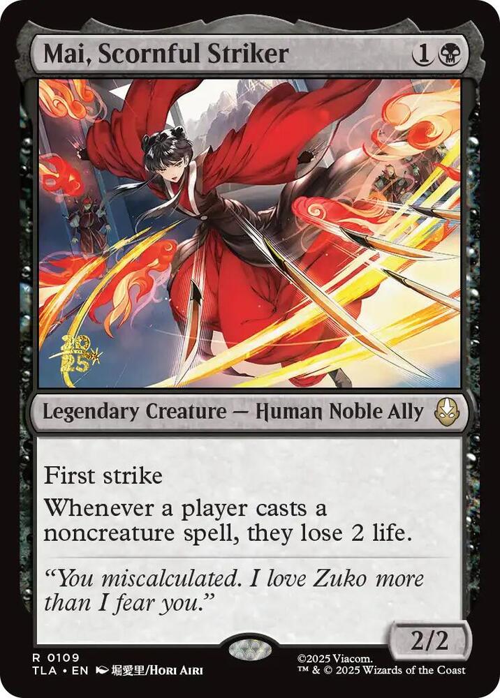 Mai, Scornful Striker 109 card from Prerelease Cards