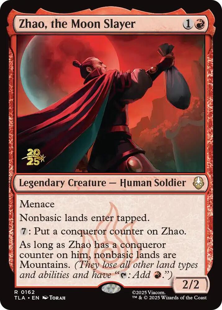 Zhao, the Moon Slayer 162 card from Prerelease Cards