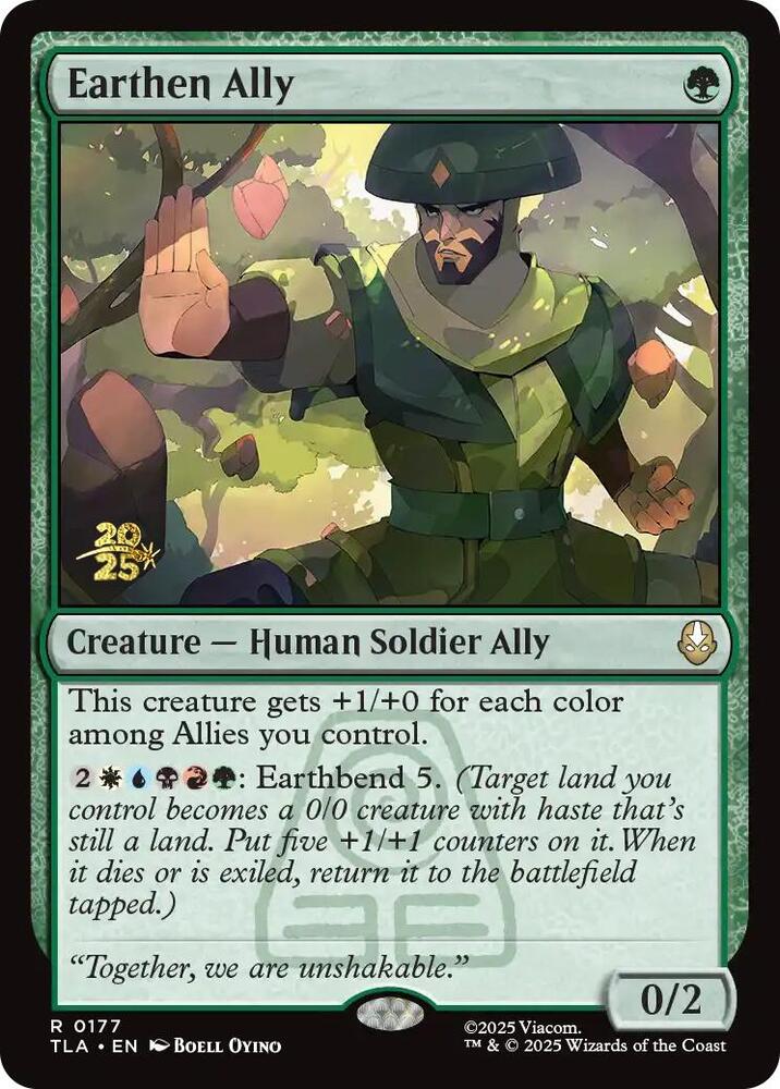 Earthen Ally 177 card from Prerelease Cards