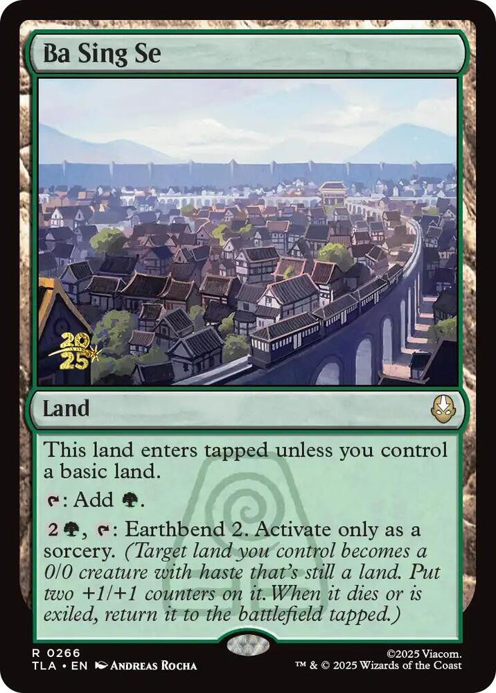 Ba Sing Se 266 card from Prerelease Cards