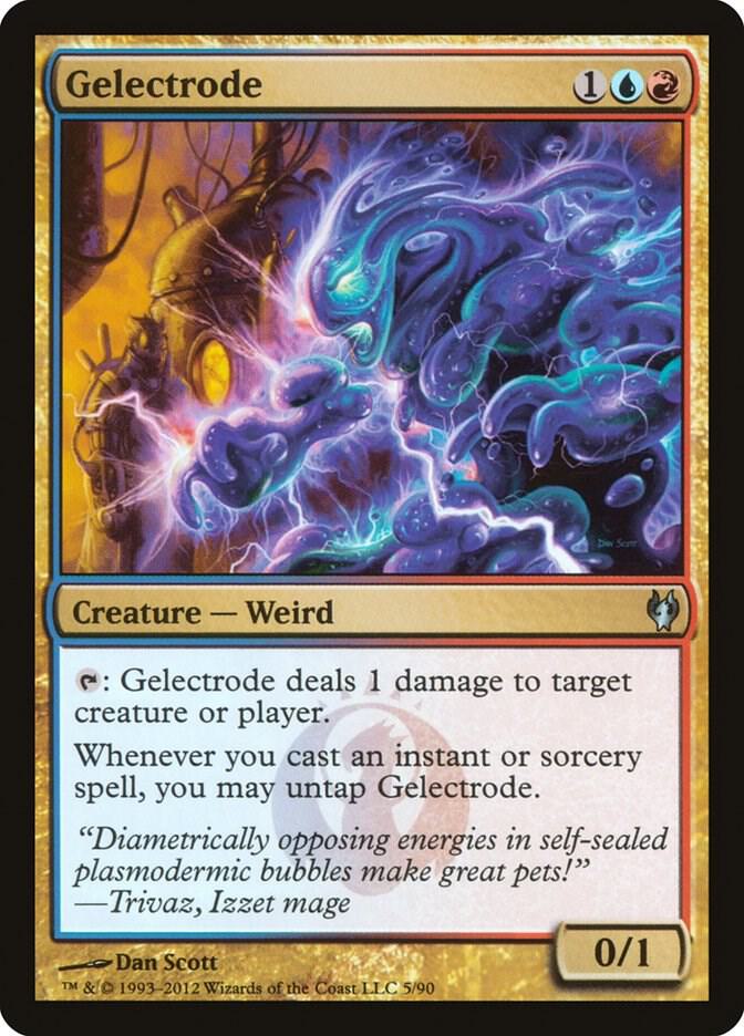 Gelectrode 5 card from Duel Decks: Izzet vs. Golgari