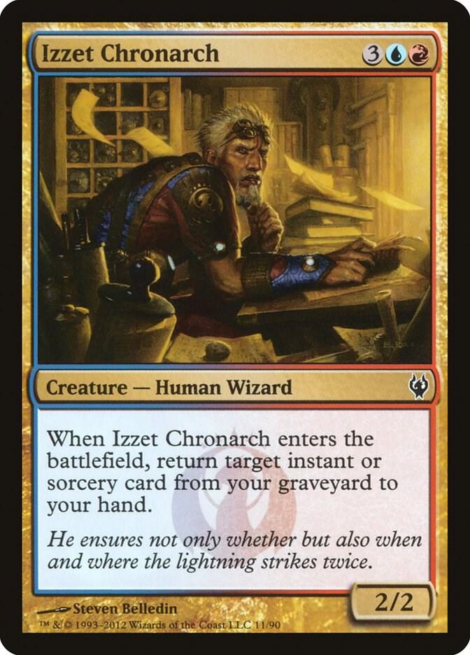 Izzet Chronarch 11 card from Duel Decks: Izzet vs. Golgari