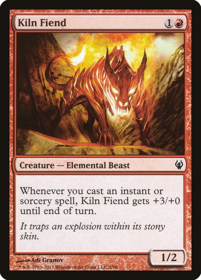 Kiln Fiend 2 card from Duel Decks: Izzet vs. Golgari