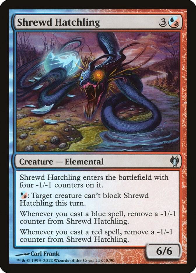 Shrewd Hatchling 8 card from Duel Decks: Izzet vs. Golgari