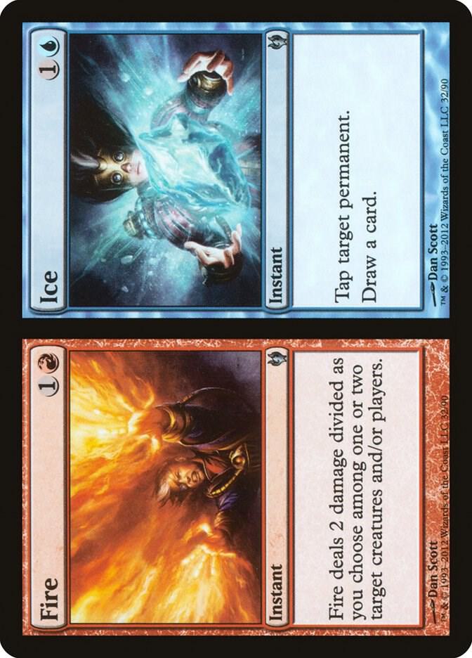 Fire // Ice 32 card from Duel Decks: Izzet vs. Golgari