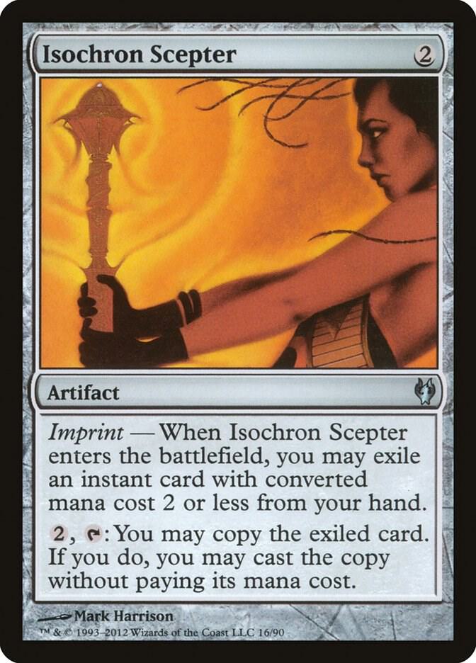 Isochron Scepter 16 card from Duel Decks: Izzet vs. Golgari