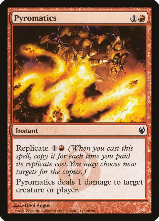 Pyromatics 20 card from Duel Decks: Izzet vs. Golgari