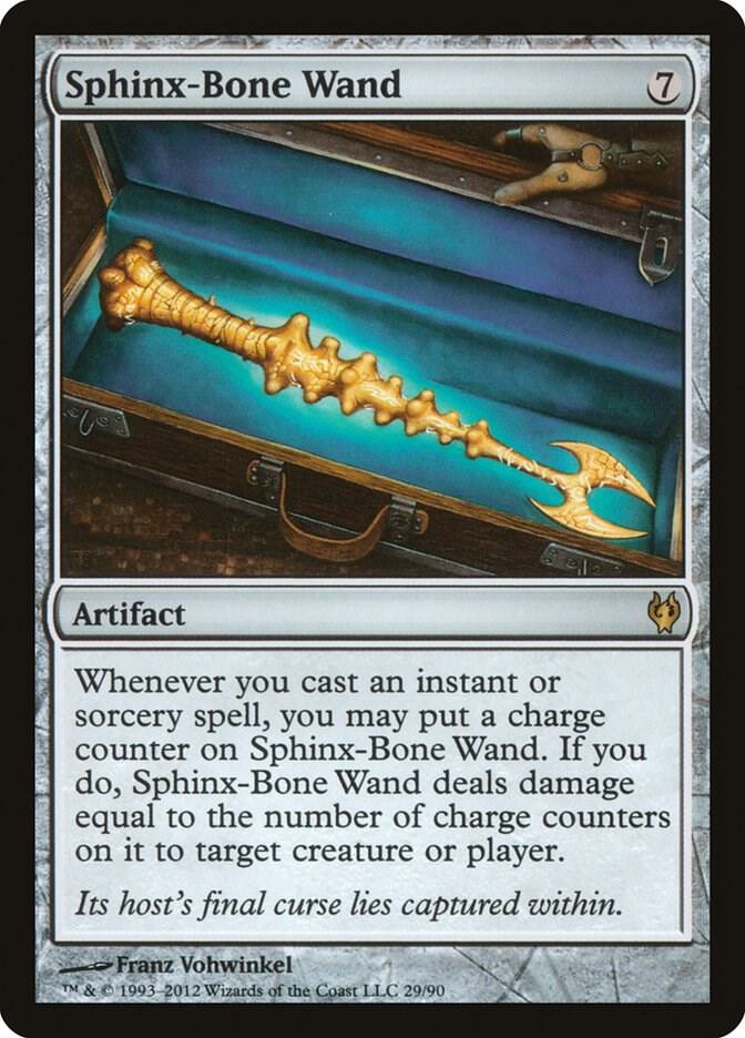 Sphinx-Bone Wand 29 card from Duel Decks: Izzet vs. Golgari