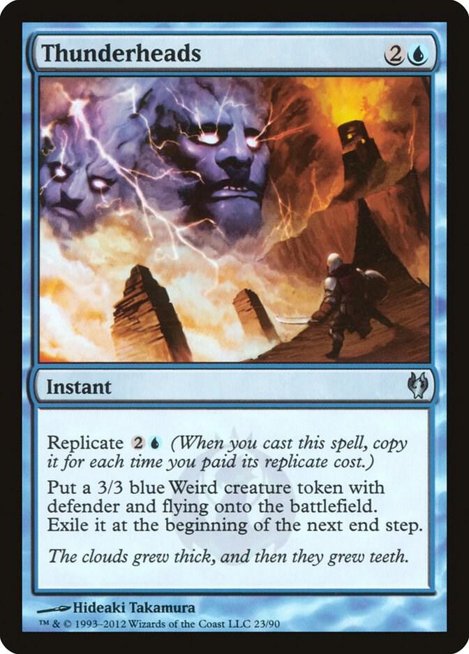 Thunderheads 23 card from Duel Decks: Izzet vs. Golgari