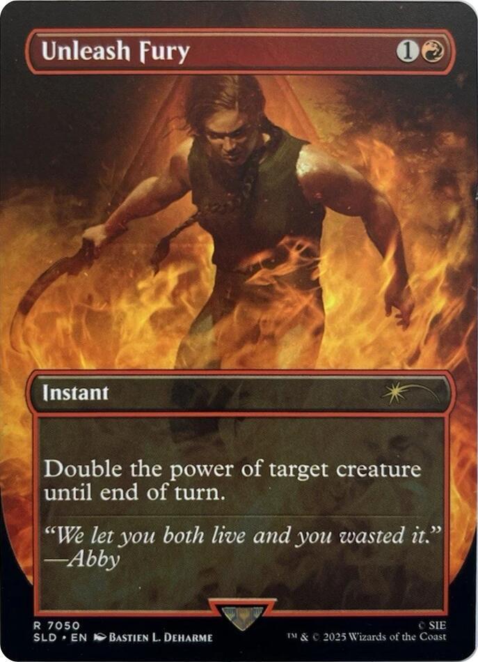 Unleash Fury 7050 card from Secret Lair Drop Series