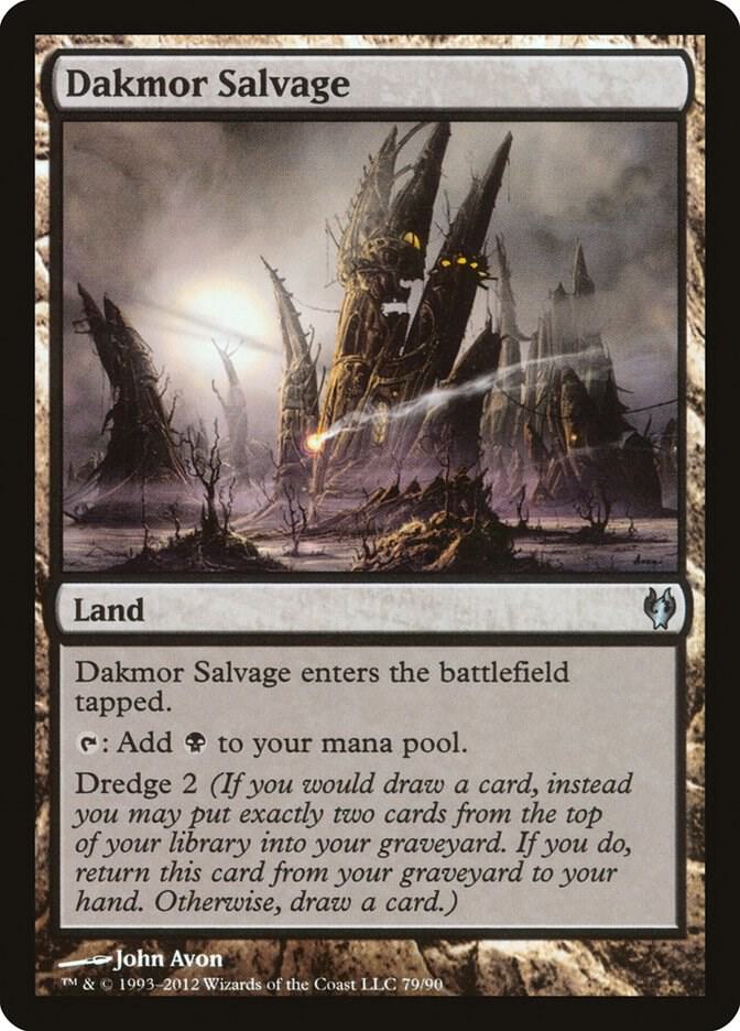 Dakmor Salvage 79 card from Duel Decks: Izzet vs. Golgari