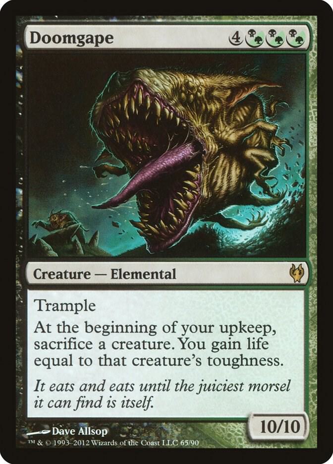 Doomgape 65 card from Duel Decks: Izzet vs. Golgari