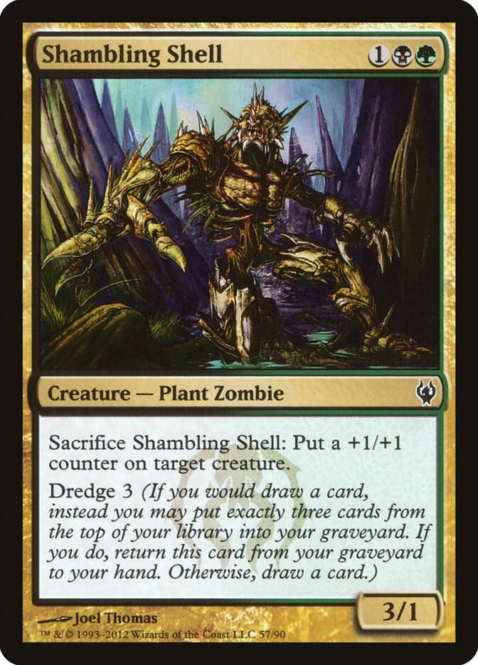 Shambling Shell 57 card from Duel Decks: Izzet vs. Golgari