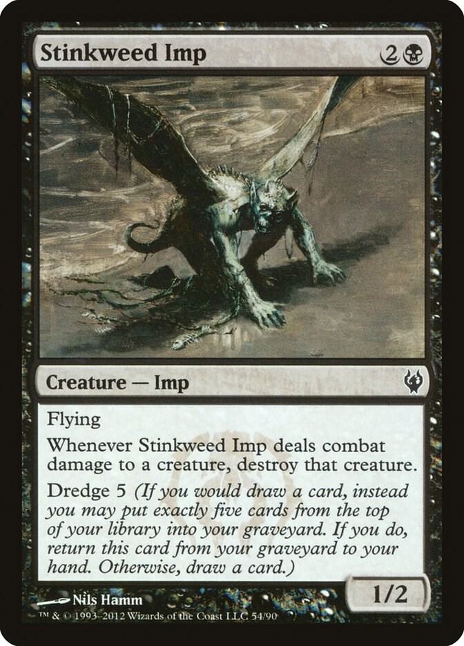 Stinkweed Imp 54 card from Duel Decks: Izzet vs. Golgari